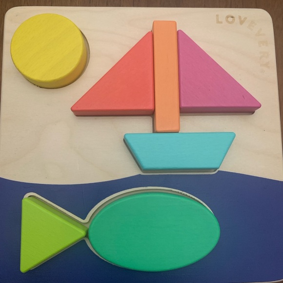 Lovevery Sunny Day Double Sided Puzzle - Picture 2 of 3